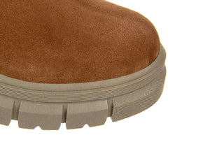 Botki Bayla-161 188 2103 53 Coconut Suede 161637, Brązowy, Skóra naturalna