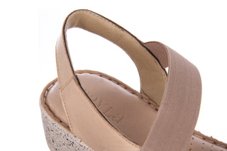 Sandały Bayla-161 016 901 Beige 161190, Beż, Skóra naturalna