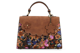 Torebka Laura Vita Sac Ancasta 07 Camel, Brązowy, Skóra ekologiczna