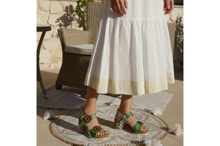 Sandały Laura Vita Bonito 38 Fushia 202108, Różowy, Skóra naturalna