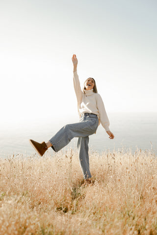 Śniegowce Emu Platinum Slim Darling Chestnut 119201, Brązowy, Skóra naturalna