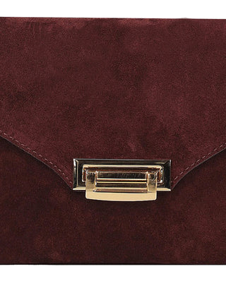Torebka Toscanio G194 W58 Bordo, Skóra naturalna