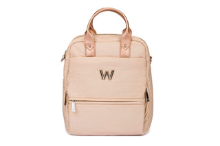 Plecak Wonders WB-52006 Beig, Beżowy, Tworzywo