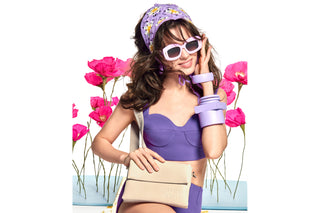 Torebka Wonders WB-54020 Aura, Niebieski, Skóra ekologiczna