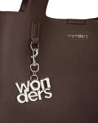 Torebka Wonders WB-56009 Coffe, Brązowy, Skóra ekologiczna