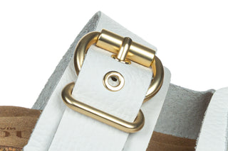 Klapki Yokono Wiwi-252 Opack Blanco 208022, Biały, Skóra naturalna