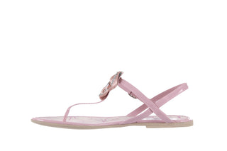 Sandały AZALEIA 130 132 PATENT PINK, Róż, Guma