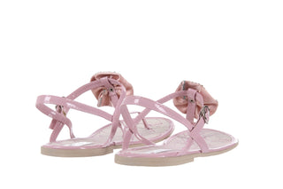 Sandały AZALEIA 130 132 PATENT PINK, Róż, Guma
