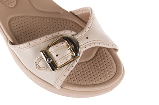 Sandały Azaleia 355 788 Napa Ivory, Beż, Materiał