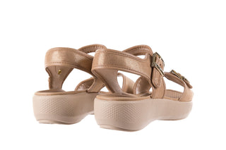 Sandały Azaleia 355 789 Point Beige, Beż, Materiał