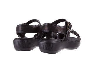 Sandały Azaleia 355 789 Point Black, Czarny, Materiał