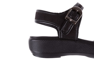 Sandały Azaleia 355 789 Point Black, Czarny, Materiał