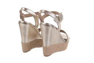 Sandały Bayla-109 911001 Np Met Gold Rope Nat, Beż, Skóra ekologiczna