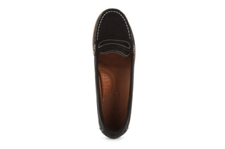 Mokasyny Bayla-112 058-519 15YY Byn Siyah Nubuck - Black, Czarny, Skóra naturalna