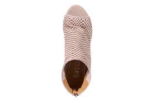 Botki Bayla-136 3687L Nabuk Beige, Beż, Skóra naturalna