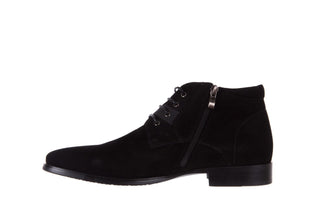 Trzewiki Bayla-151 D01BS7-8F1 Black, Czarny, Skóra naturalna