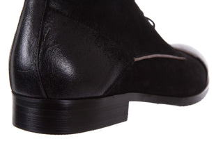 Trzewiki Brooman 7738B-702H642-R Black, Czarny, Skóra naturalna