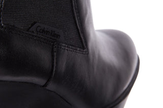 Botki Calvin Klein Jeans Sydney Nappa, Czarny, Skóra naturalna