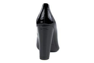 Czółenka Calvin Klein Prudence Black, Czarny, Skóra naturalna