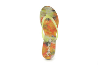 Klapki Dijean 260 982 Abstract Kiwi, Zielony, Guma