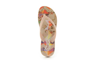 Klapki Dijean 278 995 Skin Multi, Beż, Guma
