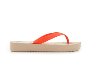 Klapki Dijean 278 995 Tomato Multi, Czerwony, Guma