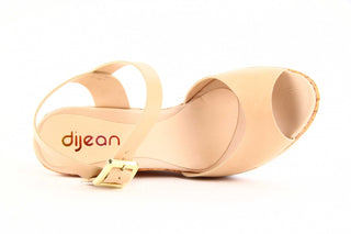 Sandały Dijean 457 720 At. Blush Beige, Beż, Skóra ekologiczna
