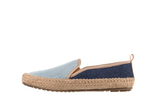 Espadryle Emu Gum Denim Mix, Granat, Materiał