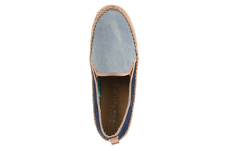 Espadryle Emu Gum Denim Mix, Granat, Materiał