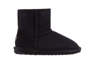 Śniegowce Emu Stinger Mini Black 18, Czarny, Skóra naturalna