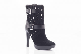 Botki Guess FL4ARILEA12 Black, Czarny, Skóra naturalna