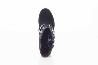 Botki Guess FL4ARILEA12 Black, Czarny, Skóra naturalna