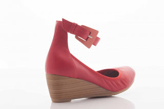 Czółenka Bayla-Mik 14018-5136 Luna Pink, Skóra naturalna