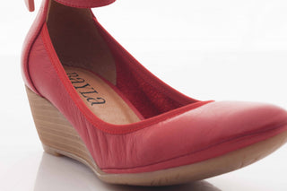 Czółenka Bayla-Mik 14018-5136 Luna Pink, Skóra naturalna