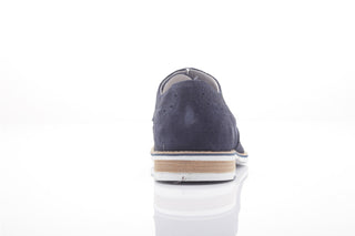 Półbuty Tresor 3763 Navy, Granat, Skóra naturalna