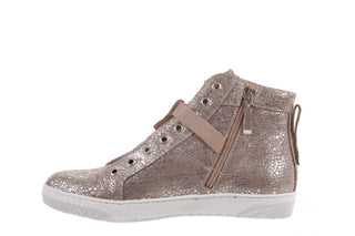 Trampki Bayla-156 4079 Diamonds Grey Buewax Coco, Złoto, Skóra naturalna