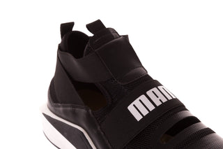 Półbuty John Doubare C11026-1 Black, Czarny, Materiał