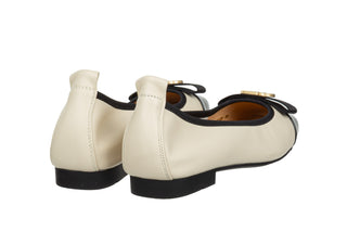 Półbuty Loretta Vitale W5324 Beige, Beżowy, Skóra naturalna