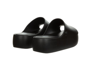 Klapki Melissa Free Platform Slide Ad Black 010490, Czarny, Tworzywo sztuczne