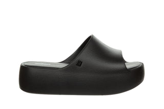 Klapki Melissa Free Platform Slide Ad Black 010490, Czarny, Tworzywo sztuczne