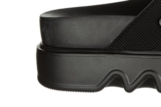 Klapki Melissa Cross M Lover Platform Ad Black 010487, Czarny, Tworzywo sztuczne