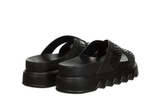 Klapki Melissa Cross M Lover Platform Ad Black 010487, Czarny, Tworzywo sztuczne