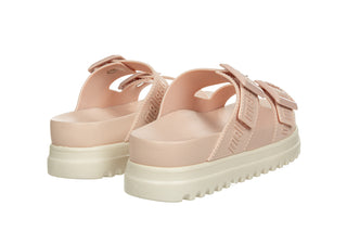 Klapki Melissa Cozy M Lover Platform Ad Pink Beige 010480, Różowy, Tworzywo sztuczne