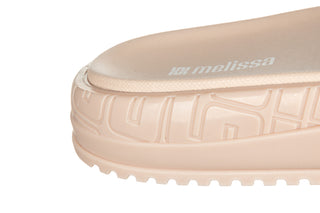 Klapki Melissa Beach Slide Bold Ad Light Pink 010478, Różowy, Tworzywo sztuczne