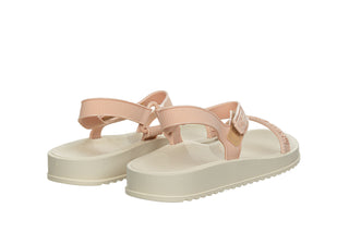 Sandały Melissa M Lover Papete Ad Beige Pink 010496, Różowy, Tworzywo sztuczne