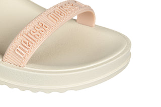 Sandały Melissa M Lover Papete Ad Beige Pink 010496, Różowy, Tworzywo sztuczne