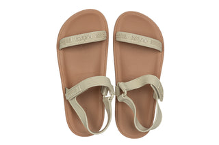 Sandały Melissa M Lover Papete Ad Brown Beige 010497, Beżowy, Tworzywo sztuczne