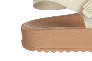 Sandały Melissa M Lover Papete Ad Brown Beige 010497, Beżowy, Tworzywo sztuczne