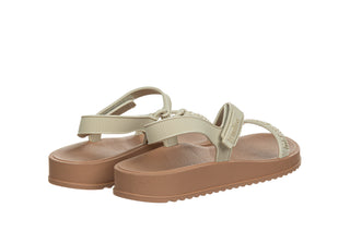 Sandały Melissa M Lover Papete Ad Brown Beige 010497, Beżowy, Tworzywo sztuczne