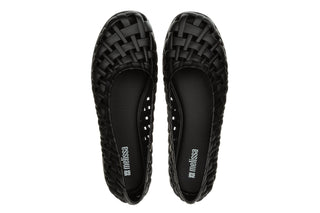 Baleriny Melissa Possession Ballerina Ad Black 010498, Czarny, Tworzywo sztuczne